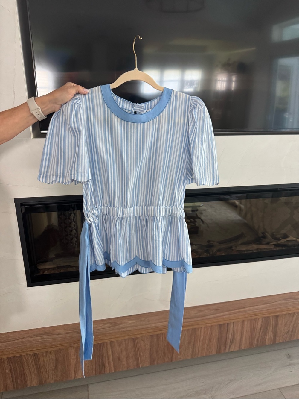 Emily McCarthy Sophie Scallop Top